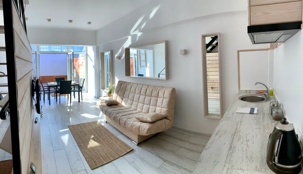 2-уровневые апартаменты с террасой