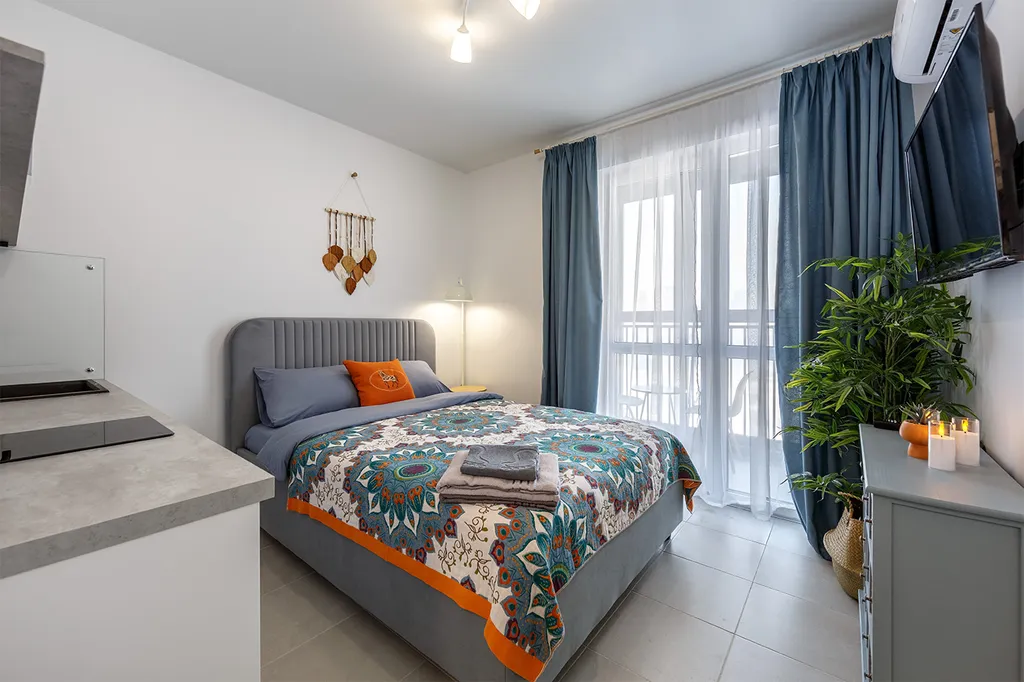 Квартира Дизайнерская студия с атмосферой отеля — аренда посуточно в Москва