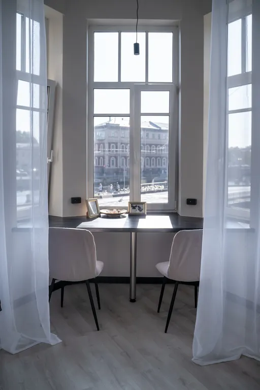 Уникальная студия с эркером и видом на реку Фонтанку!