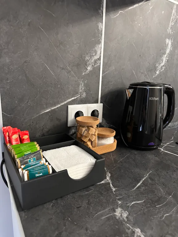 Уютная однокомнатная квартира в центре города с прекрасным видом