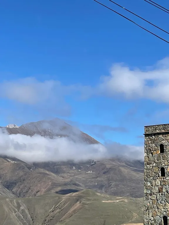 Дом с баней в горах Осетии
