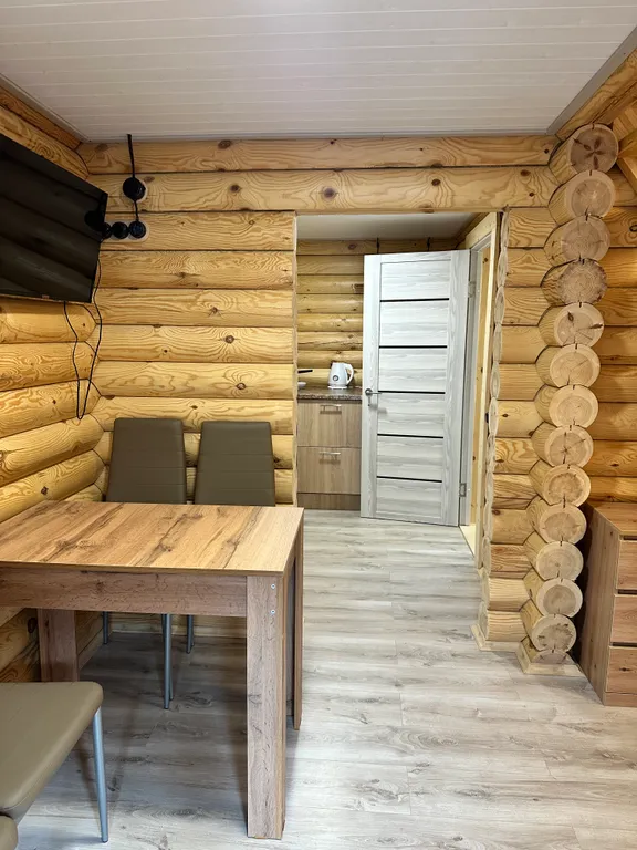 Уютный деревянный дом