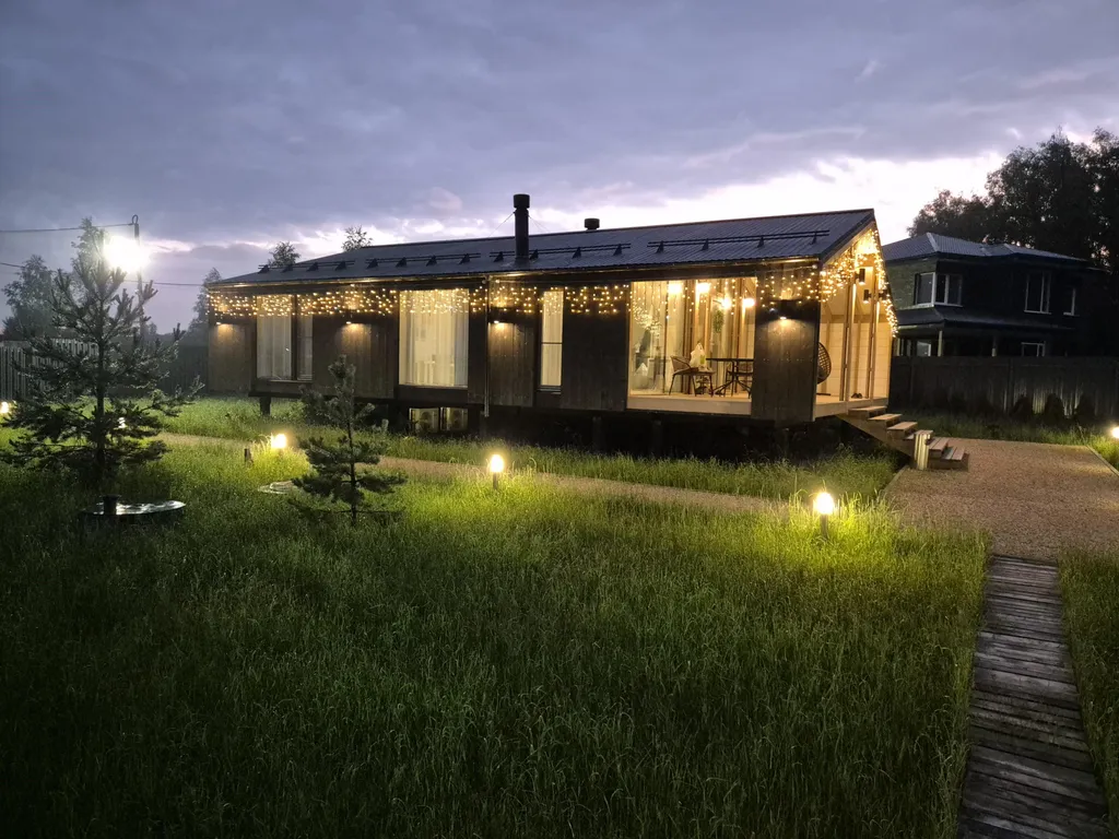 Дом у леса с камином