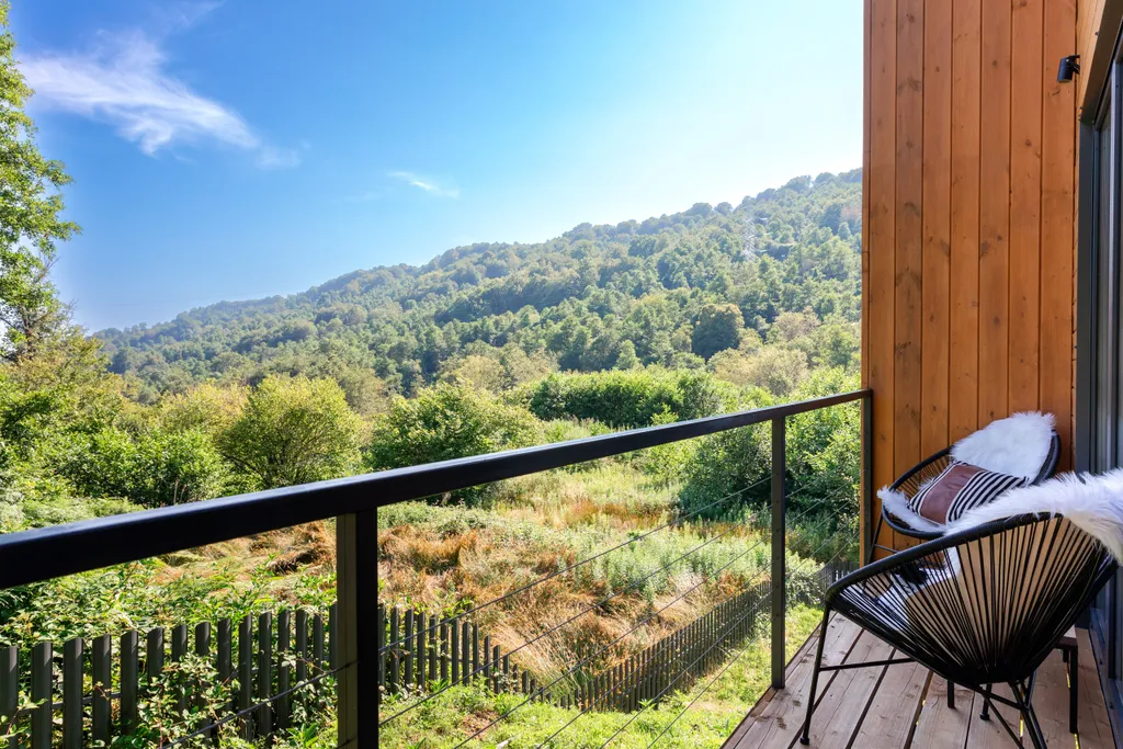 Коттедж lipniki с видом на лес