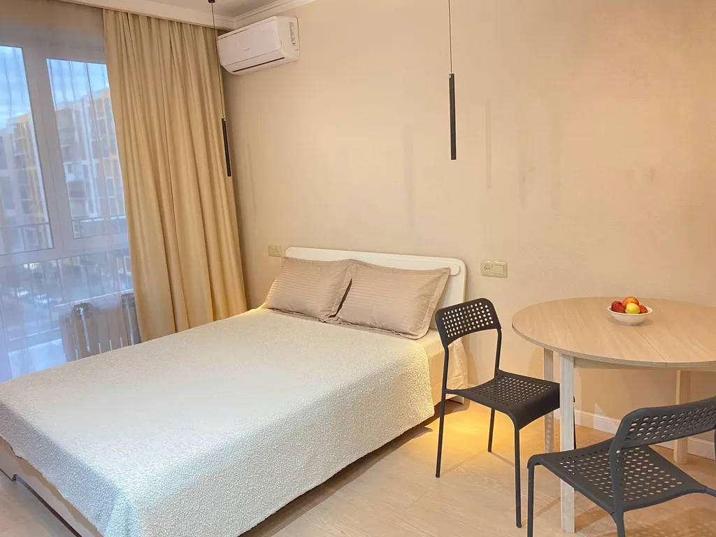 Квартира Стильная студия ЖК Теремки — аренда посуточно в Алматы