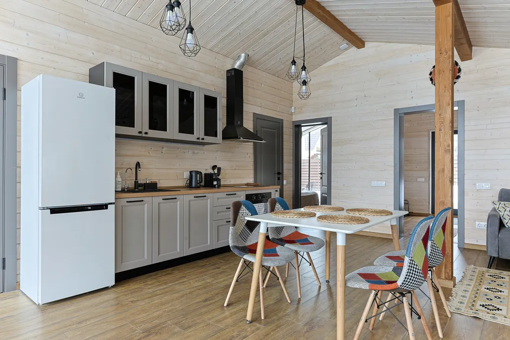 Коттедж с панорамными окнами Куско на Истринском водохранилище