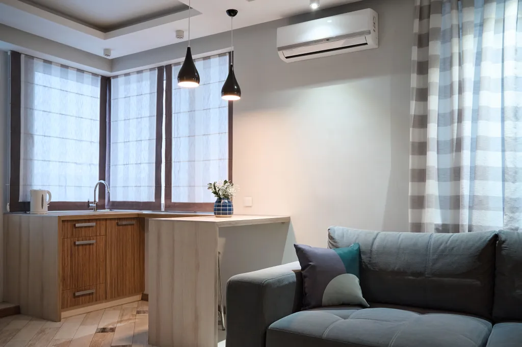 Стильная квартира-студия у Волги в ЖК Бриг