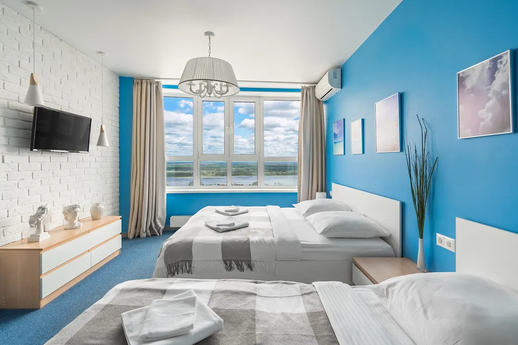 Квартира Видовые апартаменты Panorama с видом на Волгу — аренда посуточно в Нижний Новгород