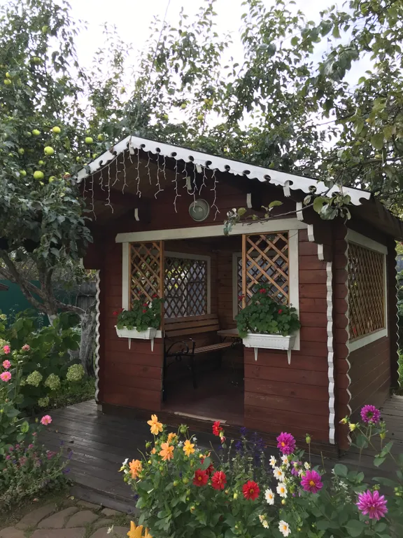 Дом с беседкой, мангалом и парковкой, лес, тишина, хороший сон