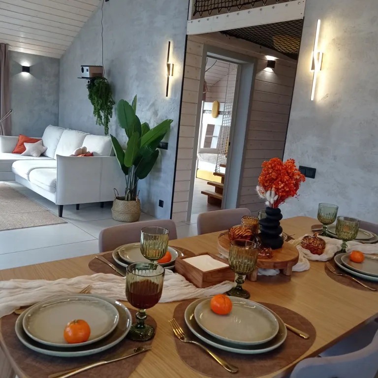 Коттедж Семейный дом с сауной и чаном — Лопотово