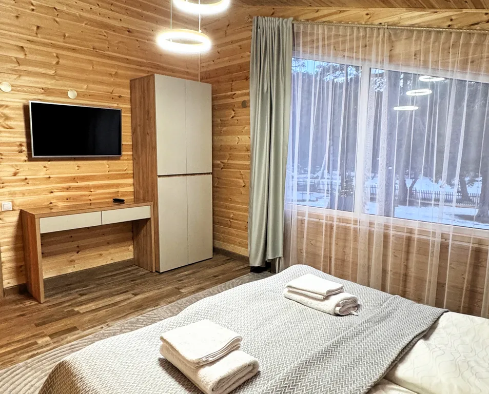 Просторный коттедж с тремя спальнями