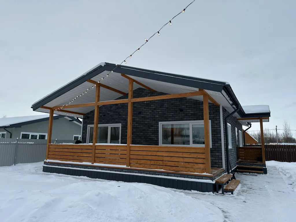 Уютный коттедж с баней недалеко от Ладожского озера