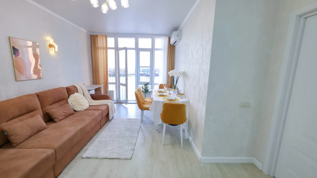 Стильная квартира в ЖК "Атмосфера" (Уютный Дом)