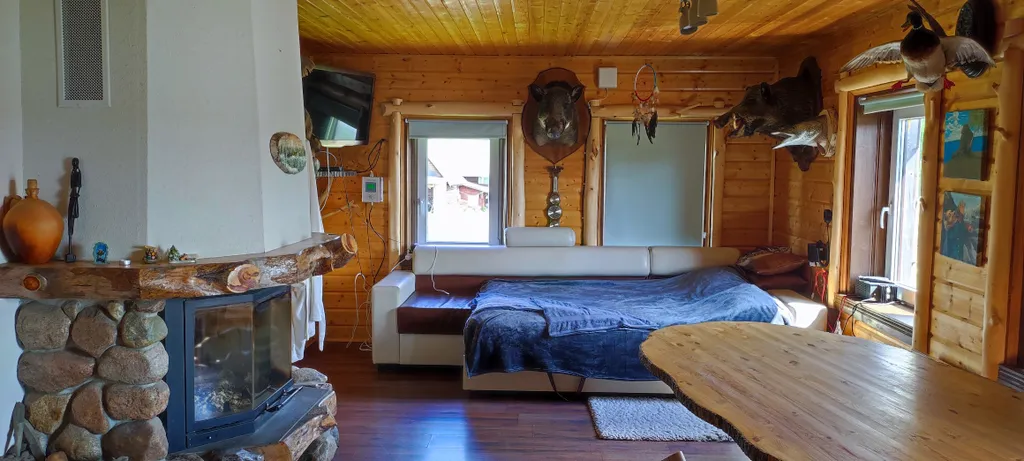 Уютный комфортабельный коттедж в живописном месте посреди озер и лесов