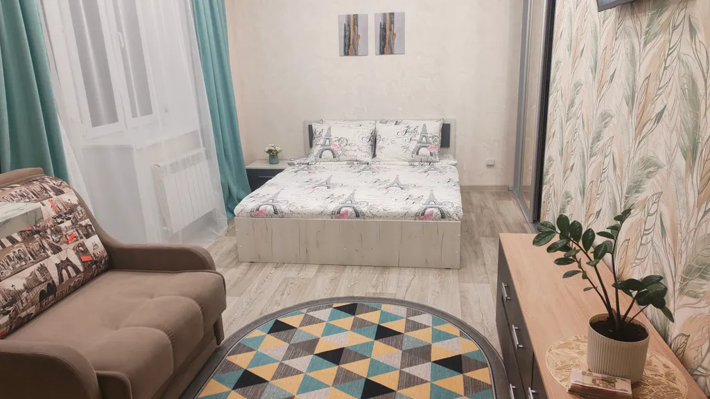 Новая комфортная 1-к квартира студия