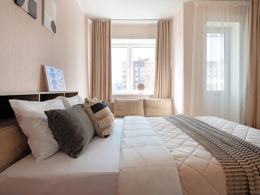 Просторная студия в пригороде Лесное