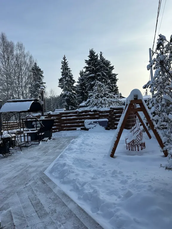 Уютный дом с чаном