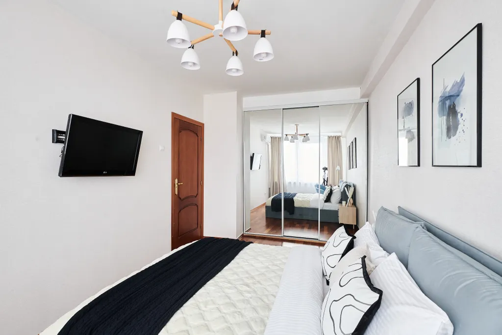 Квартира Квартира Трешка с видом на Новый Арбат — Москва