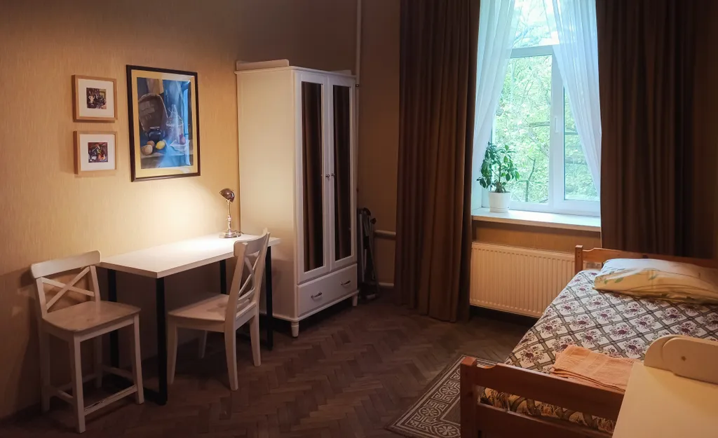 Квартира Квартира Атмосферная трёшка с видом на Екатерининский парк. — Пушкин