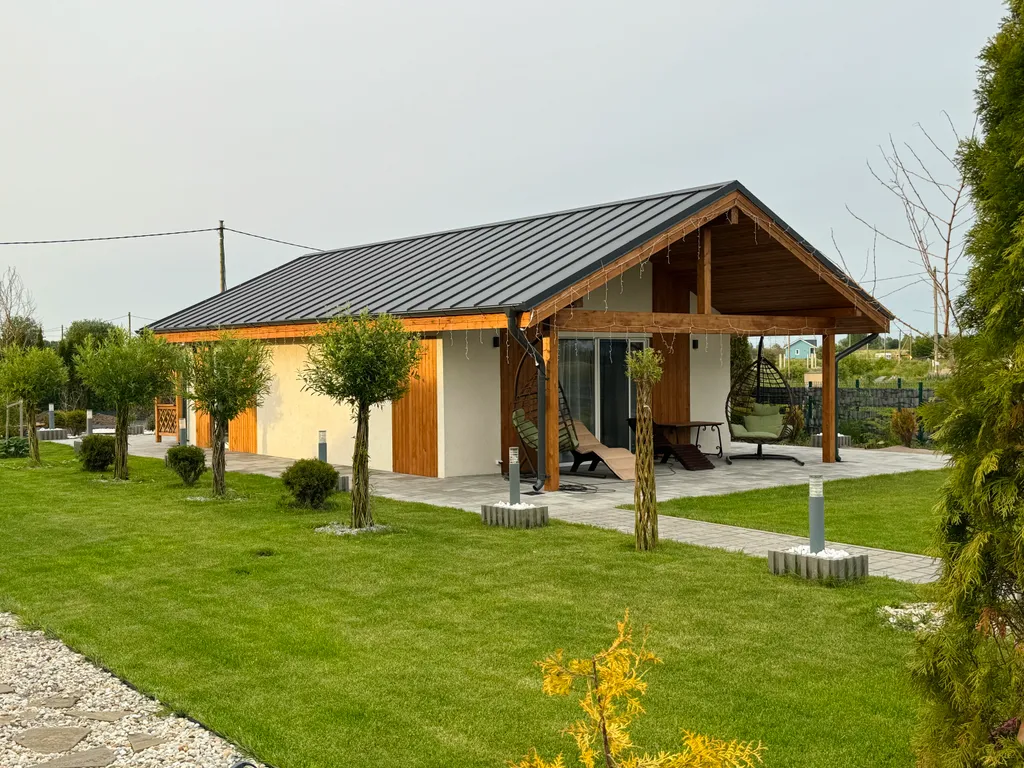 Дом 60m2 — чан, кухня, Wi-Fi