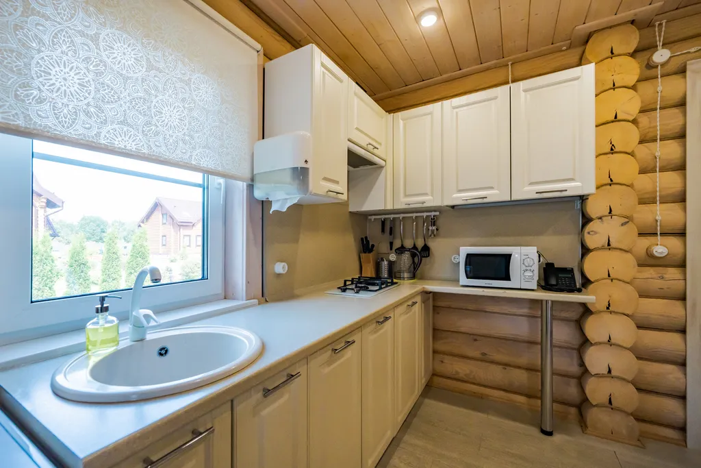 Уютные апартаменты 75 м² c 3-мя спальнями в деревянном доме