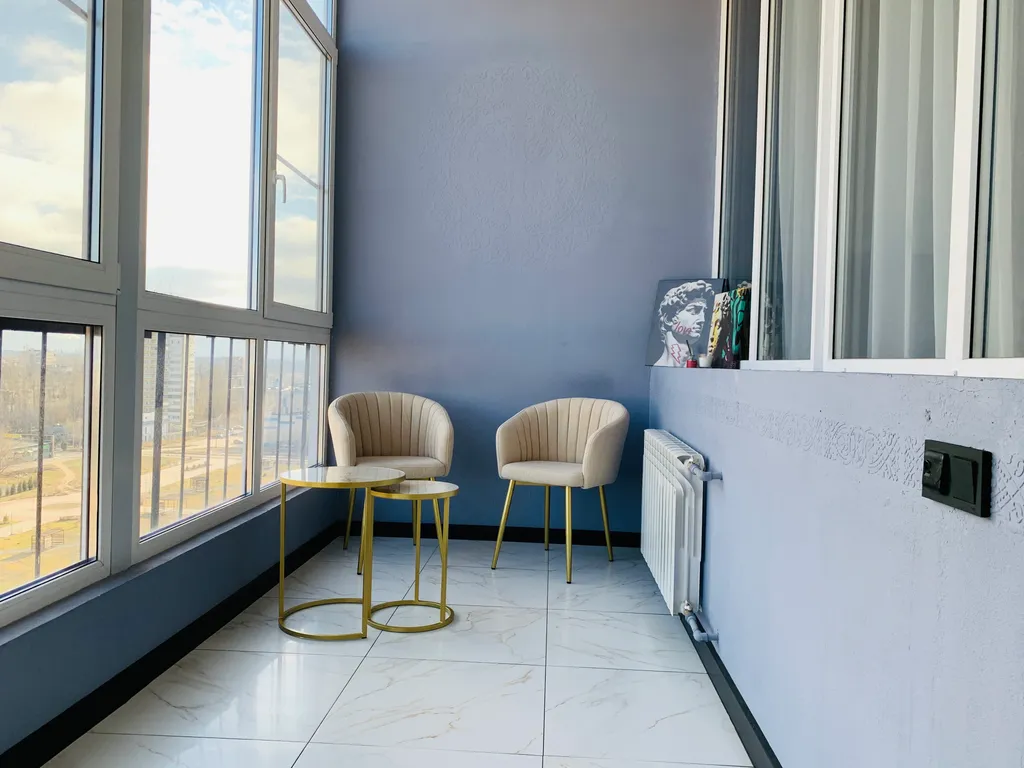 Двухэтажная однокомнатная квартира