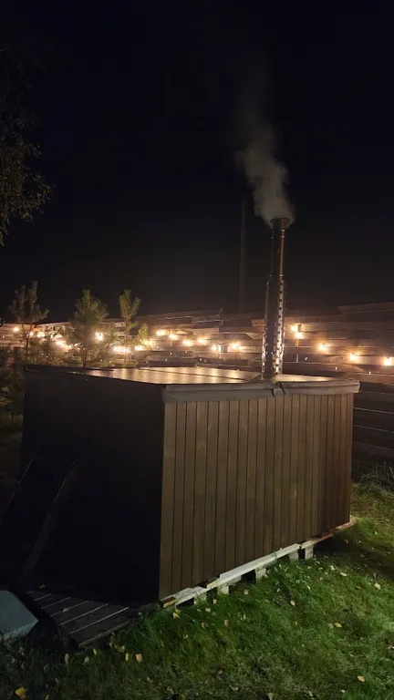 Уютный дом с панорамными окнами