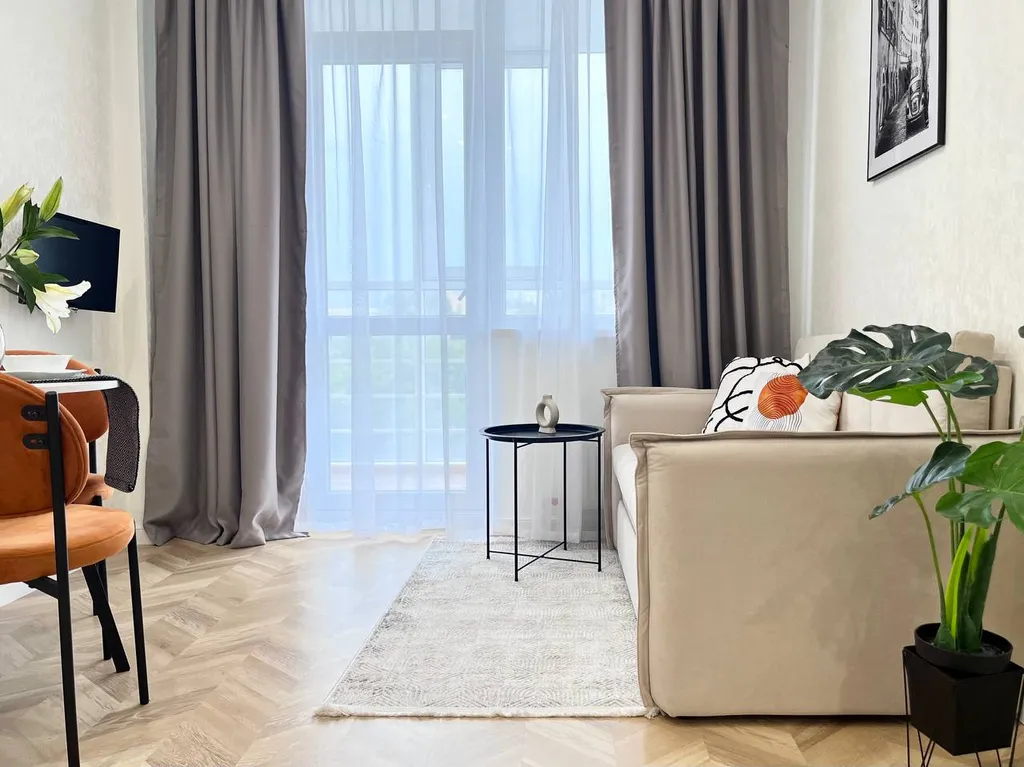 Новая светлая квартира в центре