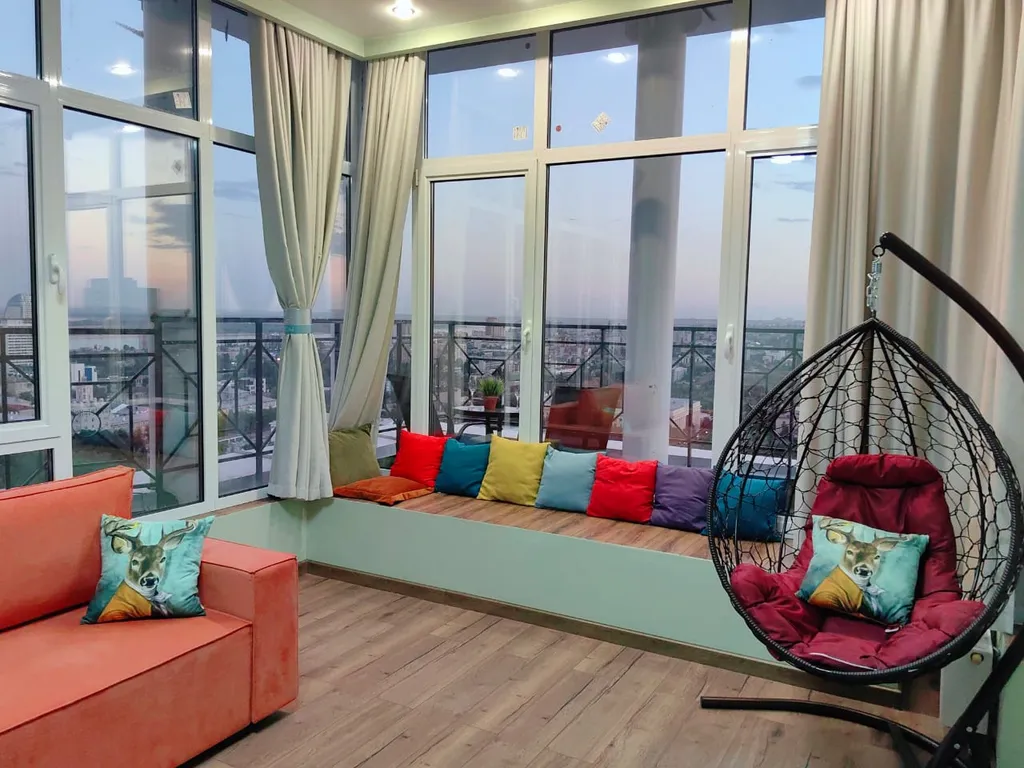 Апартамент с видом на город