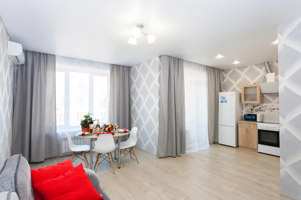 Квартира с современным ремонтом с кондиционером