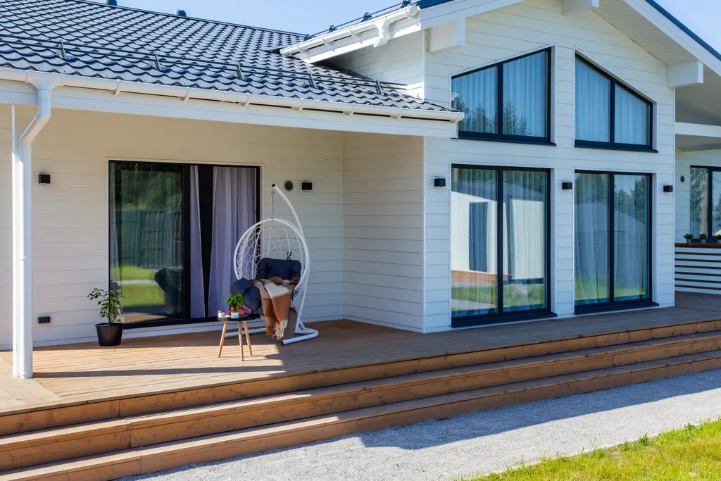 Шикарный светлый дом для идеального отдыха