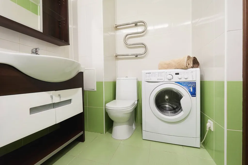 Большая 1-комнатная квартира с видом на парк и реку