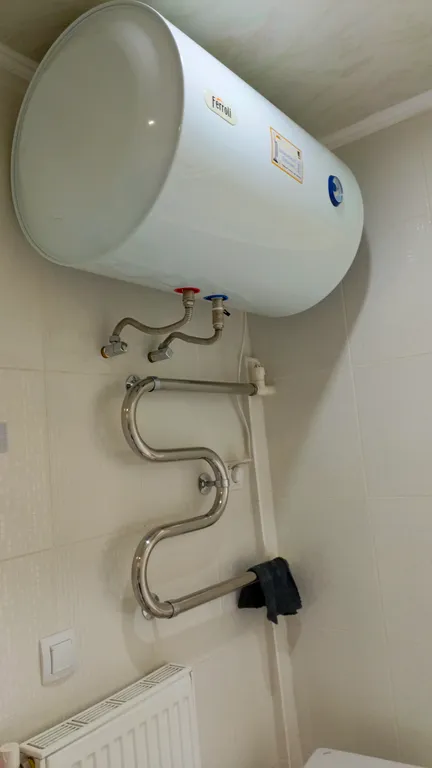 Уютная однокомнатная квартира с видом на горы в 15 минутах от моря