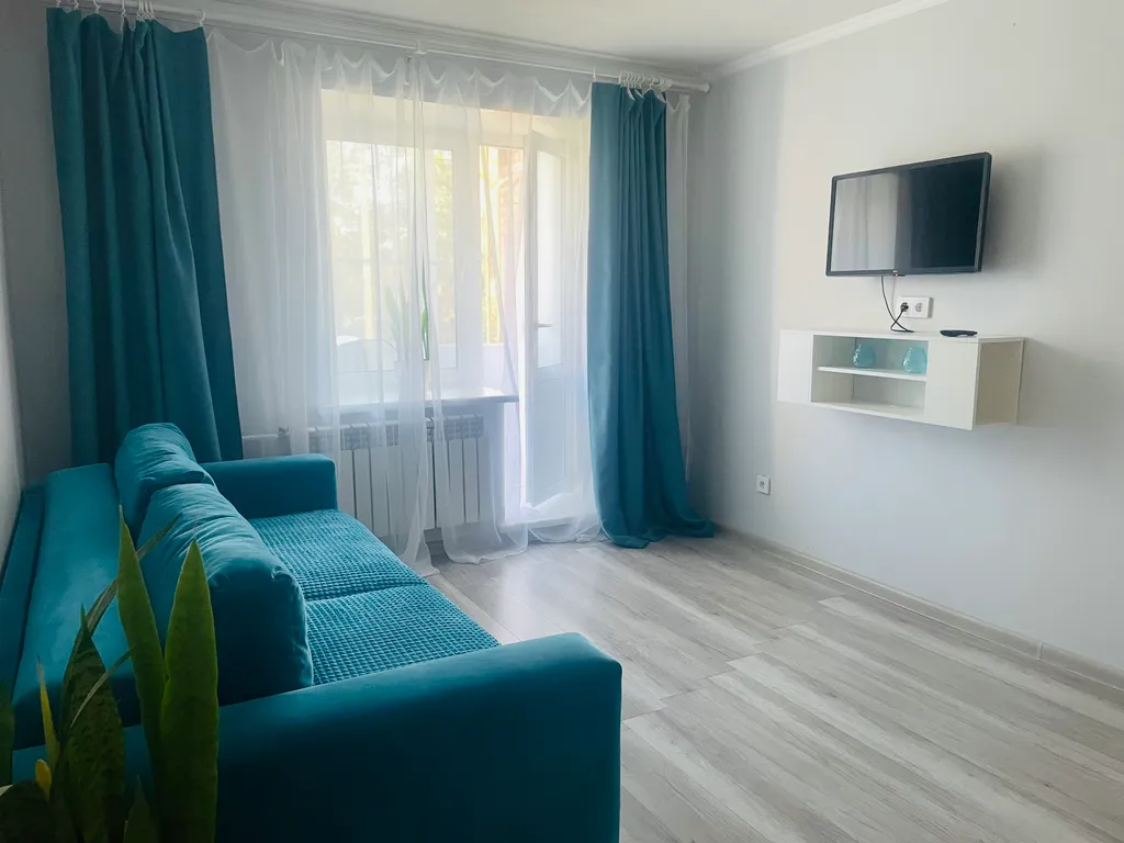 Просторная квартира с кухней-эркер