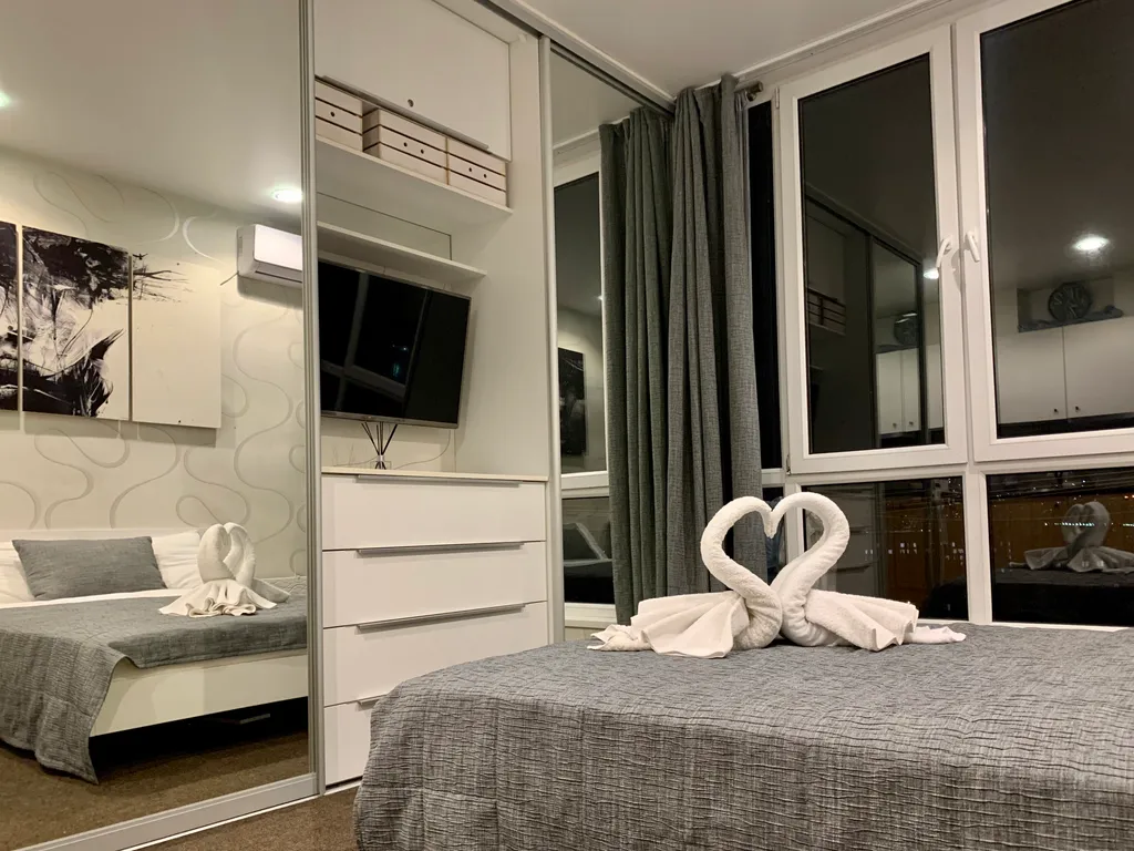 Панорамная студия на берегу моря