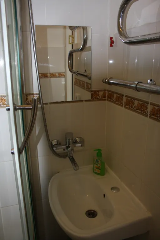 Большая студия для дружной компании с видом на сквер с белочками