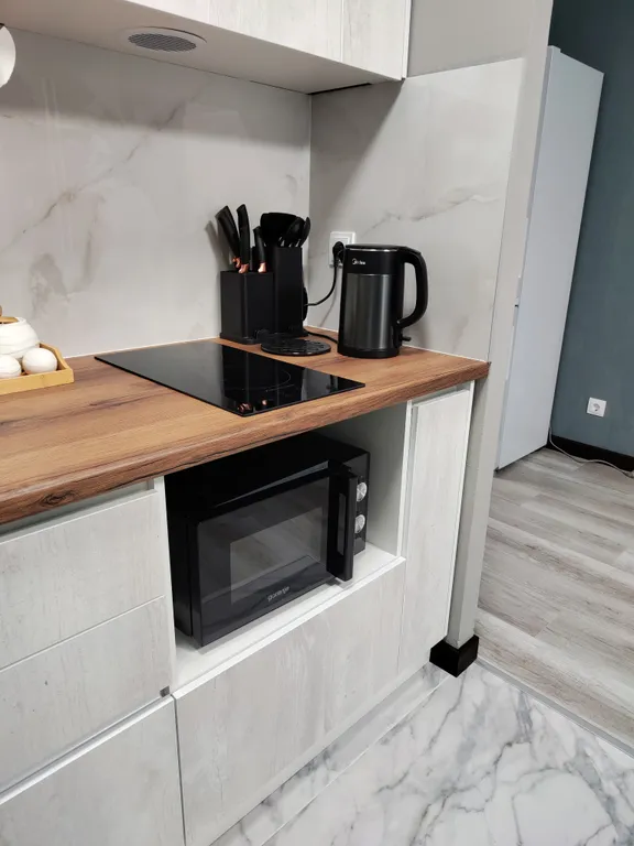 Студия с отличной мебелью и ремонтом