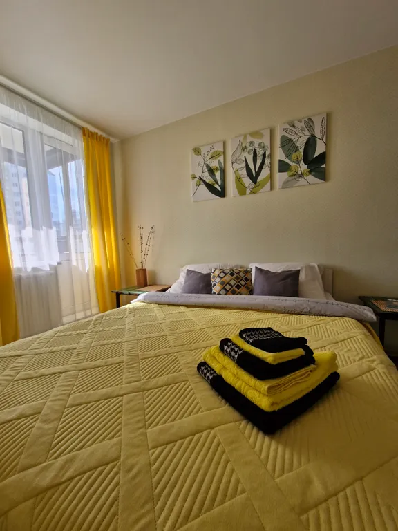 Светлая просторная квартира рядом с КАД — аренда посуточно в Новогорелово