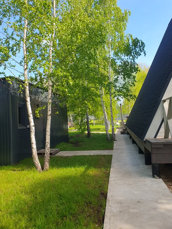 Домик в лесу А-фрейм вилладж