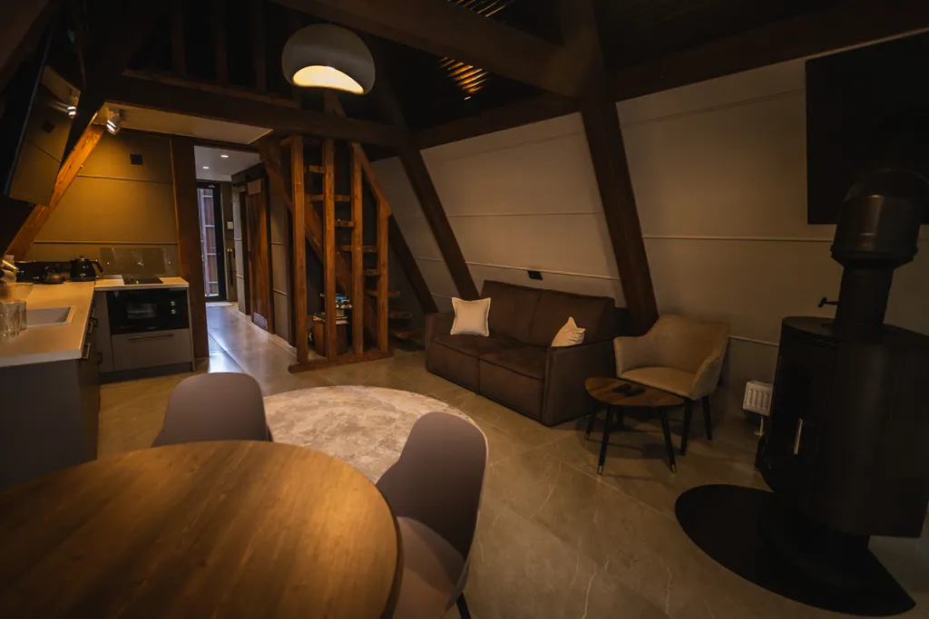 Коттедж Коттедж А-Фрейм грей — Павловский Посад