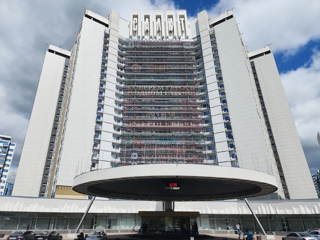 Студия в гостинице Салют