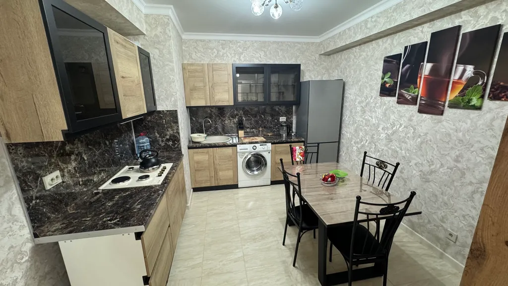 Квартира Новая квартира в центре, 300 метров от мультимедийного фонтана, магнит — Дербент
