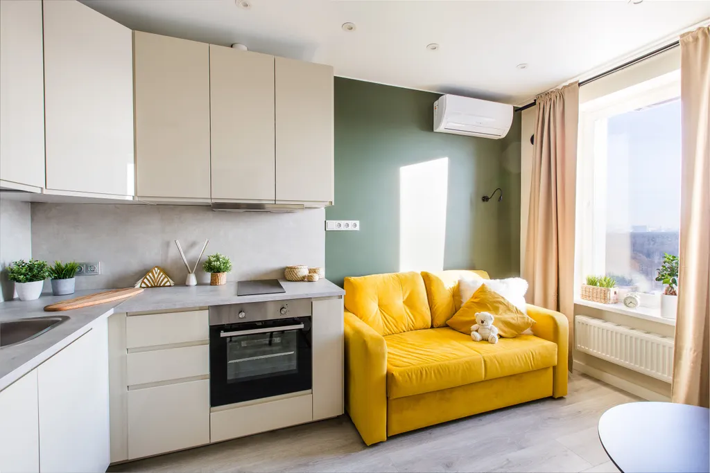 Квартира Квартира 2-хкомнатный Loft 500 с видом на Ботанический сад — Москва