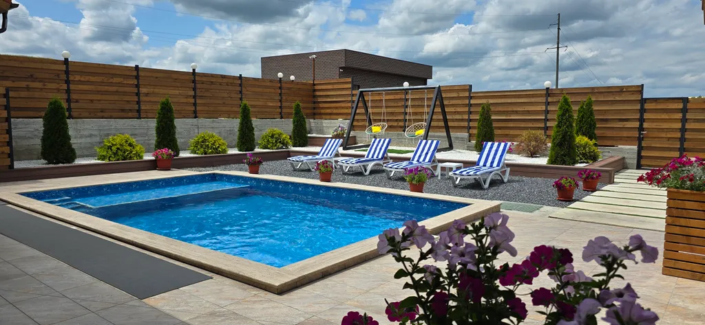 Коттедж Уютный дом с термальным бассейном и баней — аренда посуточно в Лермонтов