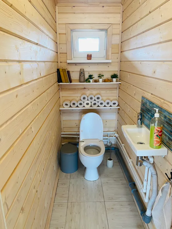 Новый коттедж на берегу ладожских шхер