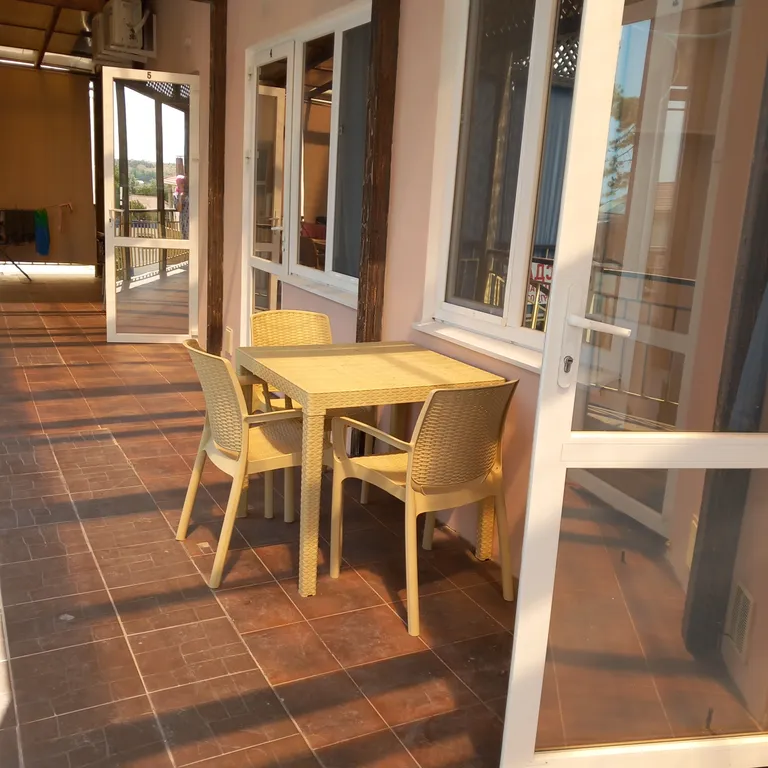 Уютные 3-хместные апартаменты с открытой террасой