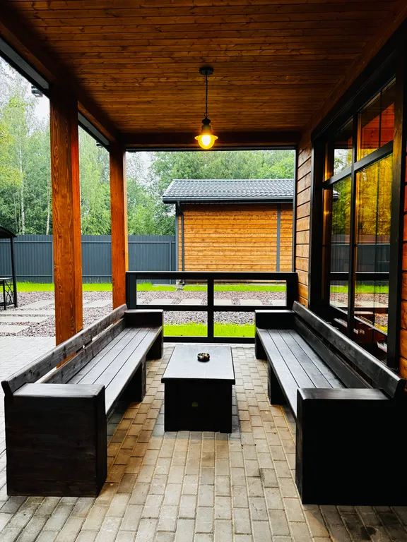 Домик в лесу с русской баней