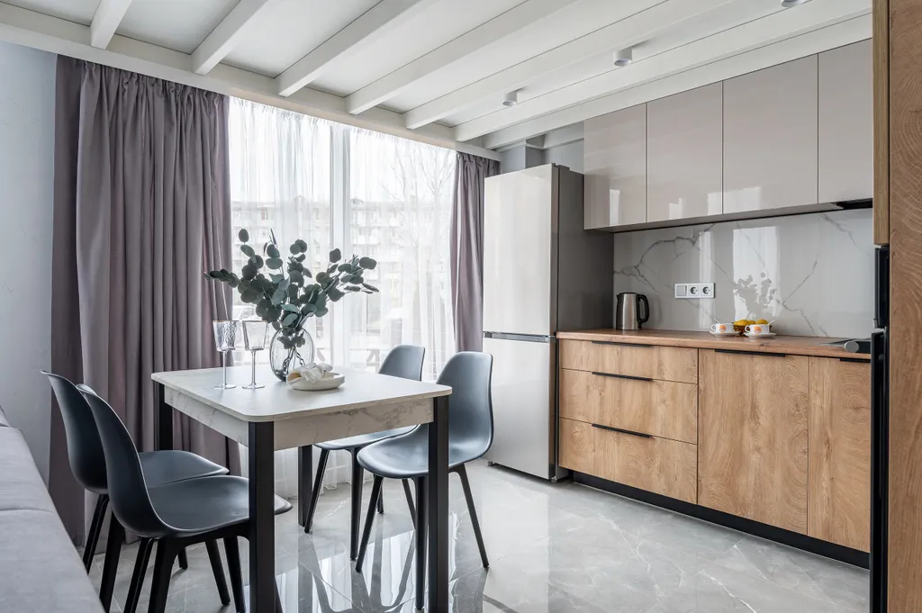 Двухуровневая квартира у реки