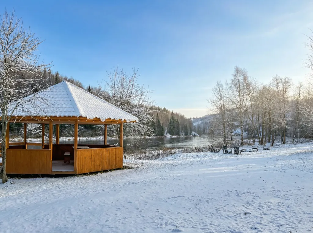 Уютный домик на берегу реки Косьва