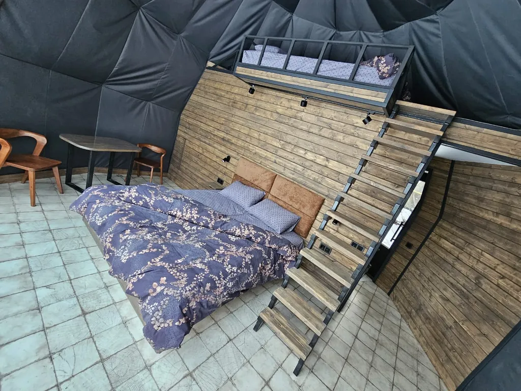 Лесной купольный дом Шикша